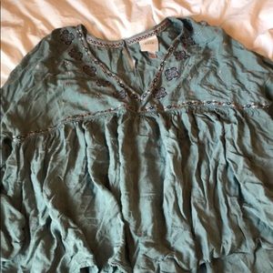 Long sleeve flowy top